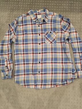 American Eagle Men's Plaid Button Up, Size XL, Seriously Soft